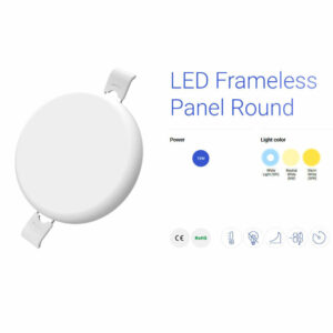 LED ПАНЕЛ ЗА ВГРАЖДАНЕ IP54 OPTONICA 2671 18W 220V 2700K 1500lm 180° алуминий/поликарбонат бял