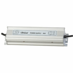 LED захранване UltraLux ZWJ1280 80W, 220V/12VDC, 6.7A, водоустойчиво IP67
