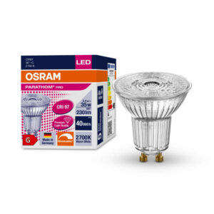 Димируема LED луничкa GU10 3.4W 220V 2700K 230lm 36° Osram Parathom 4058075608399