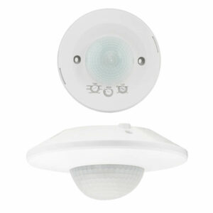 PIR сензор за движение Ultralux SDOM2 за открит монтаж, 360°, 10m, IP20