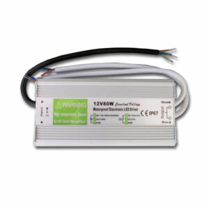 LED захранване 72W, 220V/12VDC, 6А, алуминий, влагозащита IP67