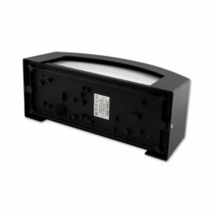 Външно архитектурно осветително тяло IP54, 220V, фасунга Е27, без лампа в комплекта, цвят на корпуса RAL 7021 LVT Corso 6054