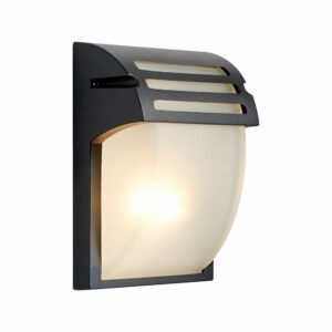 Фасадно осветително тяло LVT Kalio 7350, 220V, E27, IP54, алуминий и стъкло