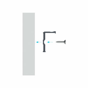 Г образен алуминиев профил за LED лента 3 метра Lumines Lighting 10-0054-30