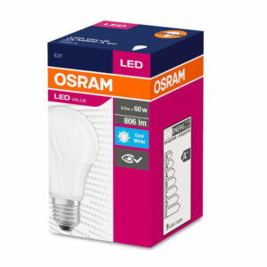 LED крушка E27 8.5W 4000K 806lm 220V AC OSRAM LED VALUE CLASSIC