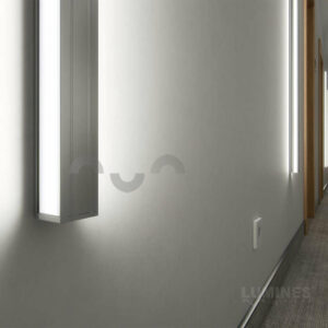 Двустранен алуминиев профил за LED ленти 3 метра Lumines Dopio 10-0194-30