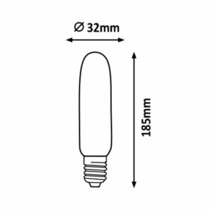 Винтидж LED крушка Rabalux 2000, 5W, 220V, E27, 2000K, 250lm, ъгъл на осветяване 330°