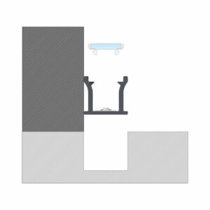 Алуминиев профил за LED ленти за вграждане в под Lumines Lighting Runo 10-0001-39