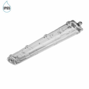 Линейни осветителни тела за LED пури 2x60 см, IP65, 220V, фасунги G13 Линейни осветителни тела за LED пури 2x60 см, IP65, 220V, фасунги G13