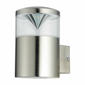 Фасадно лед осветително тяло Rabalux Charlotte 8559, 220V, 1xGU10, IP44, метал/поликарбонат, цвят матиран хром