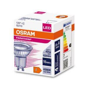 LED луничка 220V 6.9W 4000K GU10 620lm 120° Osram Parathom 4058075608733