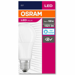 LED крушка E27 13W 6500K E27 220V AC OSRAM LED VALUE CLASSIC