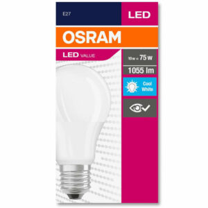 LED крушка E27 10W 4000K 1055lm 220V AC OSRAM LED VALUE CLASSIC