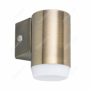 Фасадно осветително тяло Rabalux Catania 8937, 220V, 4W, 350lm, 4000K, IP44, едностранно осветяване, бронз