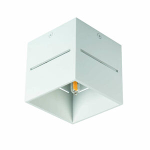 Луна за повърхностен монтаж Kanlux ASIL G9 C-W 27025, 220V, 1XG9, max. 1x40W, алуминий, цвят бял