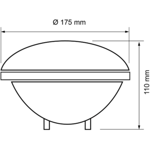 LED крушка UltraLux LP56121560 15W 12V AC/DC 6000K PAR56 IP68