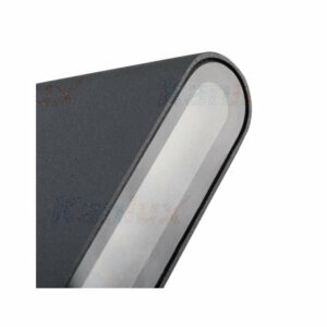 Лед аплик за фасада с двустранно осветяване, 220V, SMD диоди, неутрална светлина, цвят графит, влагоустойчиво