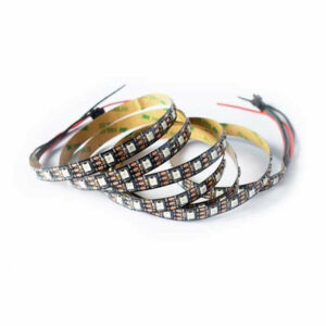 Дигитална LED лента 12VDC 7W/m 30 LEDs/m WS2811 10 pixels IP20 5 метра ролка