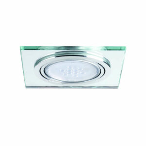 Луни за вграждане кардан, IP20, съвместимост с лампи AR111, ротация на тялото, стъкло Kanlux KAN-27962