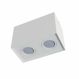 Двойна луна за външен монтаж Led Labs Kala 20-2220-24, фасунги GU10, алуминиево тяло бял мат