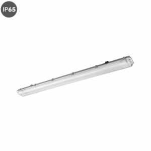 Линейни осветителни тела за LED пури 2x60 см, IP65, 220V, фасунги G13/Т8, едностранно опроводени Линейни осветителни тела за LED пури 2x60 см, IP65, 220V, фасунги G13/Т8, едностранно опроводени