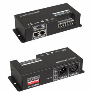 DMX контролер за LED осветление 288W/3x8A, DC12V-DC24V