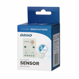 Сензор за здрач с херметична външна сонда Orno OR-CR-233, 220V, 2400W, IP65, LED max. 575W Сензор за здрач с херметична външна сонда Orno OR-CR-233, 220V, 2400W, IP65, LED max. 575W
