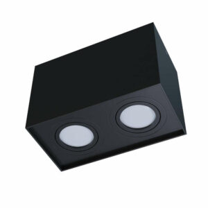 Двойна луна за външен монтаж Led Labs Kala 20-2220-25, фасунги GU10, алуминиево тяло черен мат