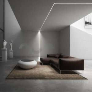 LED профил за вграждане в гипсокартон 3 метра Lumines Subli 10-0554-30, анодизиран алуминий