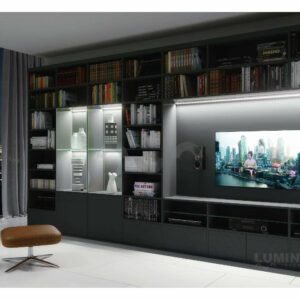 LED профил за LED ленти Lumines Lighting LUMINES-RETO1-B 10-0522-1