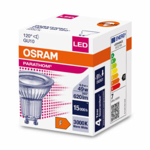 LED луничка 220V 6.9W 3000K GU10 620lm 120° Osram Parathom 4058075608757