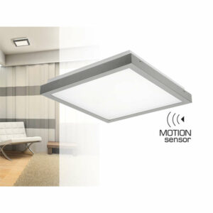 LED панел за външен монтаж Kanlux с датчик за движение 38W, 220V, 4000K, 3500lm, 110°, IP20