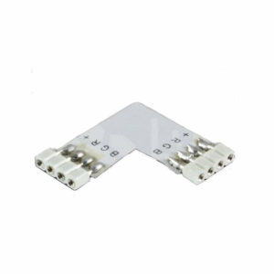 Ъглов конектор за RGB LED лента 10 мм с 4 пина LVT-2252