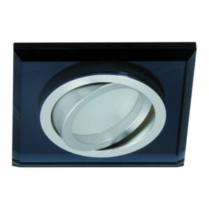 Луни за вграждане, подвижно тяло, невлагозащитени, стъкло, цвят черен