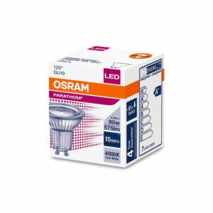 LED луничкa Osram GU10 6.9W 220V 4000K 575lm 120° стъклена