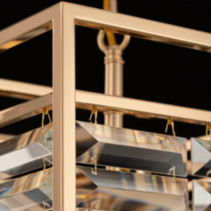 Полилей Maytoni Tening MOD060PL-04G 220V фасунги 4xE14 метал и стъкло