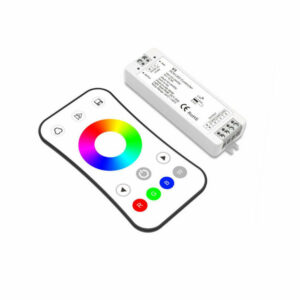 RGB LED контролер, 12/24VDC, 144/288W, обхват до 30 метра, честота на управление 2.4GHz