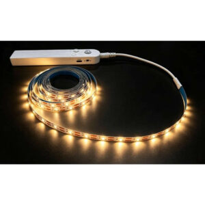 LED лента на батерии със сензор 1 м, 4500K, SMD2835, PIR, USB-C