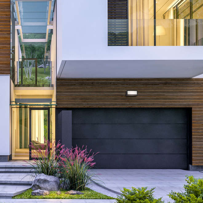 LED лампа за външен монтаж на стена Rabalux Lublin 77099, 10W, 4000K, IP54, свети в няколко посоки