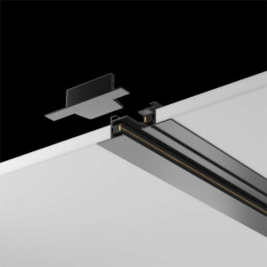 Монофазна шина за вграждане LVT 1400 1 метър цвят черен мат