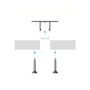 Алуминиев профил за вграждане в гипсокартон Lumines Falco 10-0925-30