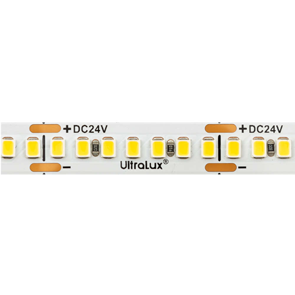 LED ленти 24VDC 14.4W/m 140LEDs/m 1600lm/m 4200K UltraLux PN28140N - Image 2