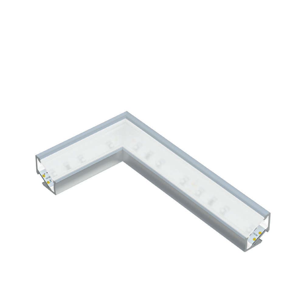Асиметричен ъглов профил за LED лента Lumines Lighting 10-0454-20 H - Image 8