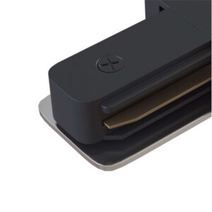 Ъглов конектор за монофазна релса за вграждане LVT 1328 черен