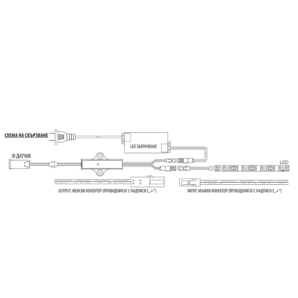 Единичен мебелен сензор Ultralux MSD2460 - Image 3