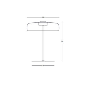 Настолна LED лампа Zambelis 23054
