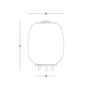 Настолна LED лампа Zambelis 22066