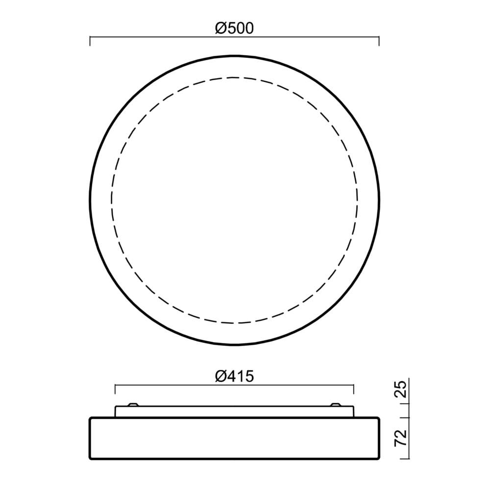 Стъклен плафон ф500mm ELSA 5 Osmont ELS54963 - Image 4