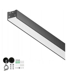 LED линейно осветително тяло LVT XD-LO160 Office 190cm 60W 4500K 6000lm
