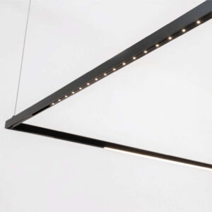 LED линеен прожектор за магнитна шина 5mm Zambelis 2524 48V 7W 379lm 3000K Dali димиране